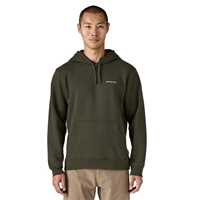 POS-WBF25_39665_BSNG_GNL1 Felpe - Basin green - Uomo - Ms Boardshort Logo Uprisal Hoody  Patagonia