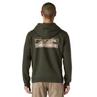 POS-WBF25_39665_BSNG_GNL2 Felpe - Basin green - Uomo - Ms Boardshort Logo Uprisal Hoody  Patagonia