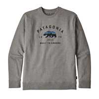 Felpe - Gravel Heather - Uomo - Felpa Ms Fitz Roy Bear Uprisal Crew Sweatshirt  Patagonia