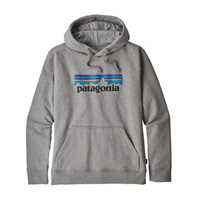 Felpe - Gravel Heather - Uomo - Felpa uomo Ms P-6 Logo Uprisal Hoody  Patagonia