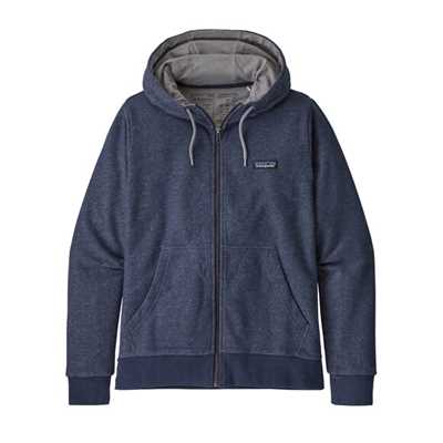 Felpe - Navy Blue - Donna - Felpa Donna Ws P-6 Label French Terry Full Zip Hoody  Patagonia