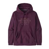 Felpe - Night Plum - Uomo - Felpa Forge Mark Uprisal Hoody Cotone Patagonia