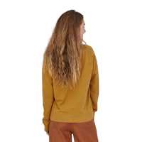 Felpe - Oaks Brown - Donna - Felpa Donna Ws Alpine Icon Regenerative Organic Pilot Cotton Crew Sweatshirt  Patagonia