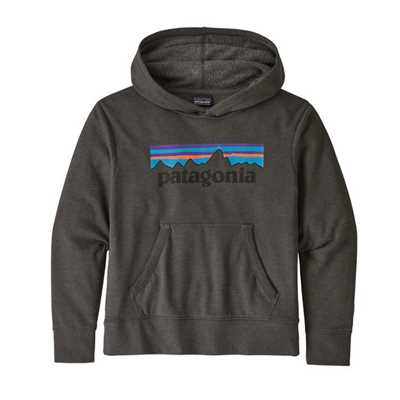 Felpe - P-6 logo forge grey - Bambino - Felpa ragazzo Kids Lightweight Graphic Hoody Sweatshirt  Patagonia