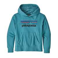 Felpe - P-6 logo mako blue - Bambino - Felpa ragazzo Kids Lightweight Graphic Hoody Sweatshirt  Patagonia