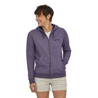 Felpe - Piton Purple - Donna - Felpa Donna Ws P-6 Label French Terry Full Zip Hoody  Patagonia