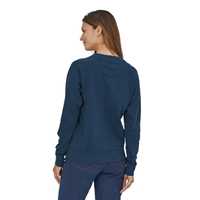 Felpe - Tidepool blue - Donna - Felpa Donna Ws Alpine Icon Regenerative Organic Pilot Cotton Crew Sweatshirt  Patagonia