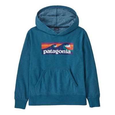 Felpe - Wavy blue - Bambino - Felpa ragazzo Kids Lightweight Graphic Hoody Sweatshirt  Patagonia