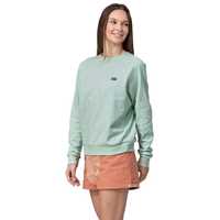 Felpe - Wispy Green - Donna - Felpa donna Regenerative Organic Cotton Essential Top  Patagonia