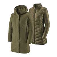 Giacche - Basin green - Donna - Giaccone donna Ws Tres 3-in-1 Parka Revised  Patagonia