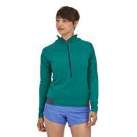 Giacche - Borealis green - Donna - Giacca running Donna Ws Airshed Pro Pullover  Patagonia