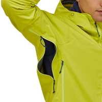 Giacche - Chartreuse - Uomo - Giacca impermeabile uomo Ms Pluma Jacket  Patagonia