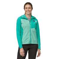 Giacche - Early teal - Donna - Pile tecnico donna Ws R1 CrossStrata Hoody  Patagonia
