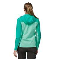 Giacche - Early teal - Donna - Pile tecnico donna Ws R1 CrossStrata Hoody  Patagonia
