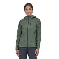Giacche - Hemlock Green - Donna - Giacca Impermeabile Donna Ws Storm10 Jacket H2No Patagonia