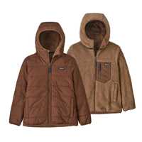 Giacche - Moose Brown - Bambino - Giacca ragazzo Kids Reversible Ready Freddy Hoody  Patagonia