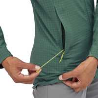 Giacche - Regen green - Donna - Pile tecnico Ws R1 TechFace Hoody Revised  Patagonia