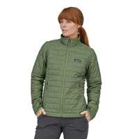 Giacche - Sedge green - Donna - Giacca imbottita donna Ws Nano Puff Jacket Primaloft Patagonia