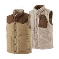Gilet - Classic tan - Uomo - Gilet imbottito uomo Ms Reversible Bivy Down Vest  Patagonia