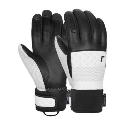 Guanti - White Black - Donna - Reusch Re:Knit Elisabeth R-TEX® XT  Reusch