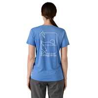 Maglie - Abundant Blue - Donna - Ws Cap Cool Daily Graphic Shirt - Waters  Patagonia