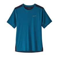 Maglie - Air stripe balkan blue - Uomo - T-Shirt Running uomo Ms Airchaser Shirt  Patagonia