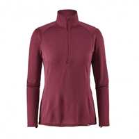 Maglie - Arrow Red - Dark Currant - Donna - Intimo termico donna Ws Cap TW Zip Neck  Patagonia