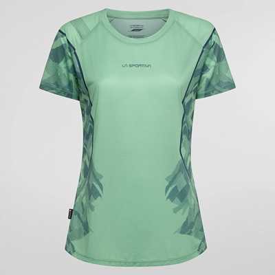 Maglie - Aspen Green Night Sky - Donna - Pacer T-Shirt W  La Sportiva
