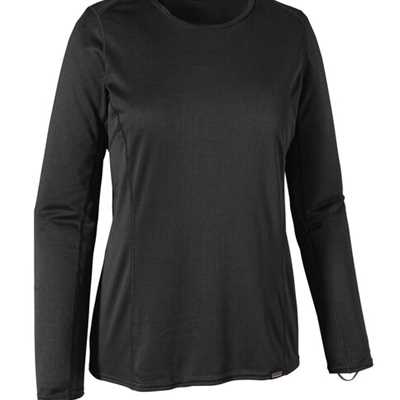 Maglie - Black - Donna - Maglia tecnica Donna Womens Capilene® Midweight Crew  Patagonia