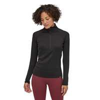 Maglie - Black - Donna - Maglia tecnica donna Ws Capilene midweight Zip-Neck  Patagonia