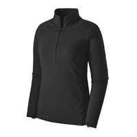 Maglie - Black - Donna - Maglia tecnica donna Ws Capilene Thermal Weight Zip-Neck  Patagonia