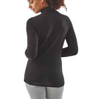 Maglie - Black - Donna - Maglia tecnica donna Ws Capilene Thermal Weight Zip-Neck  Patagonia