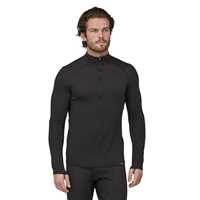Maglie - Black - Uomo - Ms Cap TW Zip Neck  Patagonia