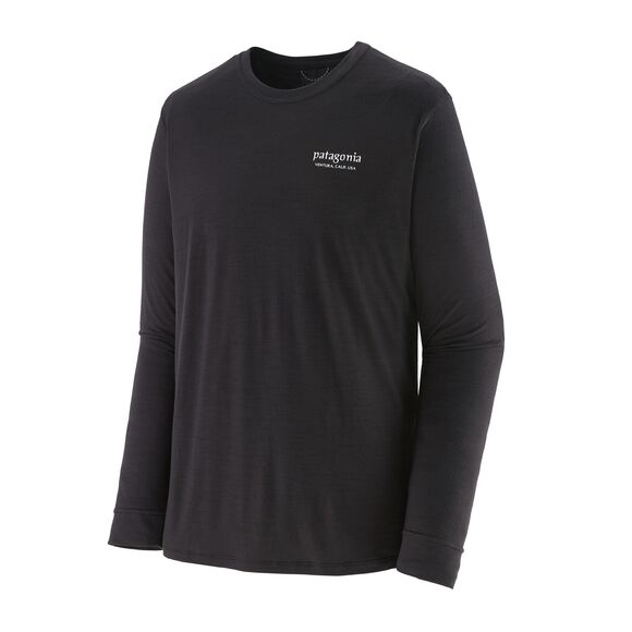 M s L S Cap Cool Merino Blend Graphic Shirt Patagonia