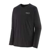 Maglie - Black - Uomo - T-shirt tecnica manica lunga uomo Ms L/S Cap Cool Merino Graphic Shirt Lana Patagonia