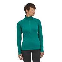 Maglie - Borealis green - Donna - Ws Cap MW Zip Neck  Patagonia
