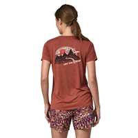 Maglie - Burl Red - Donna - T-shirt tecnica Donna Ws Capilene Cool Daily Graphic Shirt  Patagonia