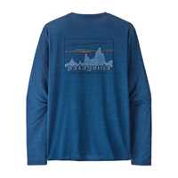 Maglie - Clement Blue - Uomo - Ms L/S Cap Cool Daily Graphic Shirt  Patagonia