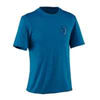 Maglie - Climb Clean Rack: Bandana Blue - Uomo - T-shirt tecnica uomo Ms Capilene Daily Graphic T-Shirt  Patagonia