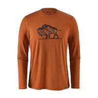 Maglie - Copper Ore X-Dye - Uomo - T-shirt tecnica Uomo Ms Cap Daily L/S Graphic T-Shirt  Patagonia