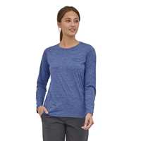 Maglie - Current blue - Donna - T-Shirt tecnica Donna Ws Long Sleeved Capilene Cool Daily Graphic Shirt  Patagonia