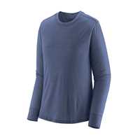 Maglie - Current blue - Donna - Ws L/S Cap Cool Merino Blend Shirt  Patagonia
