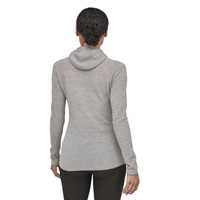 Maglie - Feather Grey - Donna - Maglia tecnica donna Ws Capilene Air Hoody Lana Patagonia