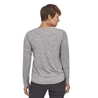 Maglie - Feather Grey - Donna - T-shirt tecnica Donna W s Long-Sleeved Cap Cool Daily Shirt  Patagonia