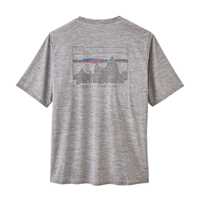 Maglie - Feather Grey - Uomo - T-shirt tecnica uomo Ms Cap Cool Daily Graphic Shirt  Patagonia