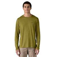 Maglie - Graze Green - Uomo - Ms L/S Cap Cool Daily Graphic Shirt - Lands  Patagonia