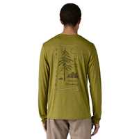 Maglie - Graze Green - Uomo - Ms L/S Cap Cool Daily Graphic Shirt - Lands  Patagonia