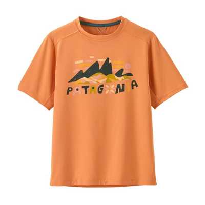 Maglie - Heirloom Peach - Bambino - Ks Cap SW T-Shirt  Patagonia