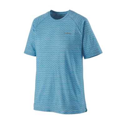 Maglie - Lago blue - Uomo - T-shirt running Uomo Mens Ridge Flow Shirt  Patagonia
