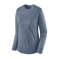 Maglie - Light plume grey - Donna - Maglia tecnica donna Ws L/S Cap Cool Merino Shirt Lana Patagonia